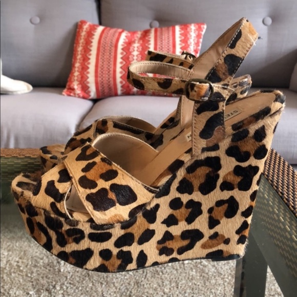 Steve Madden Platform Wedge Sandals - Picture 4 of 5